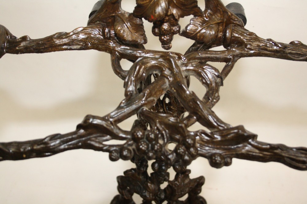 Cast iron stick stand C1880 View XI