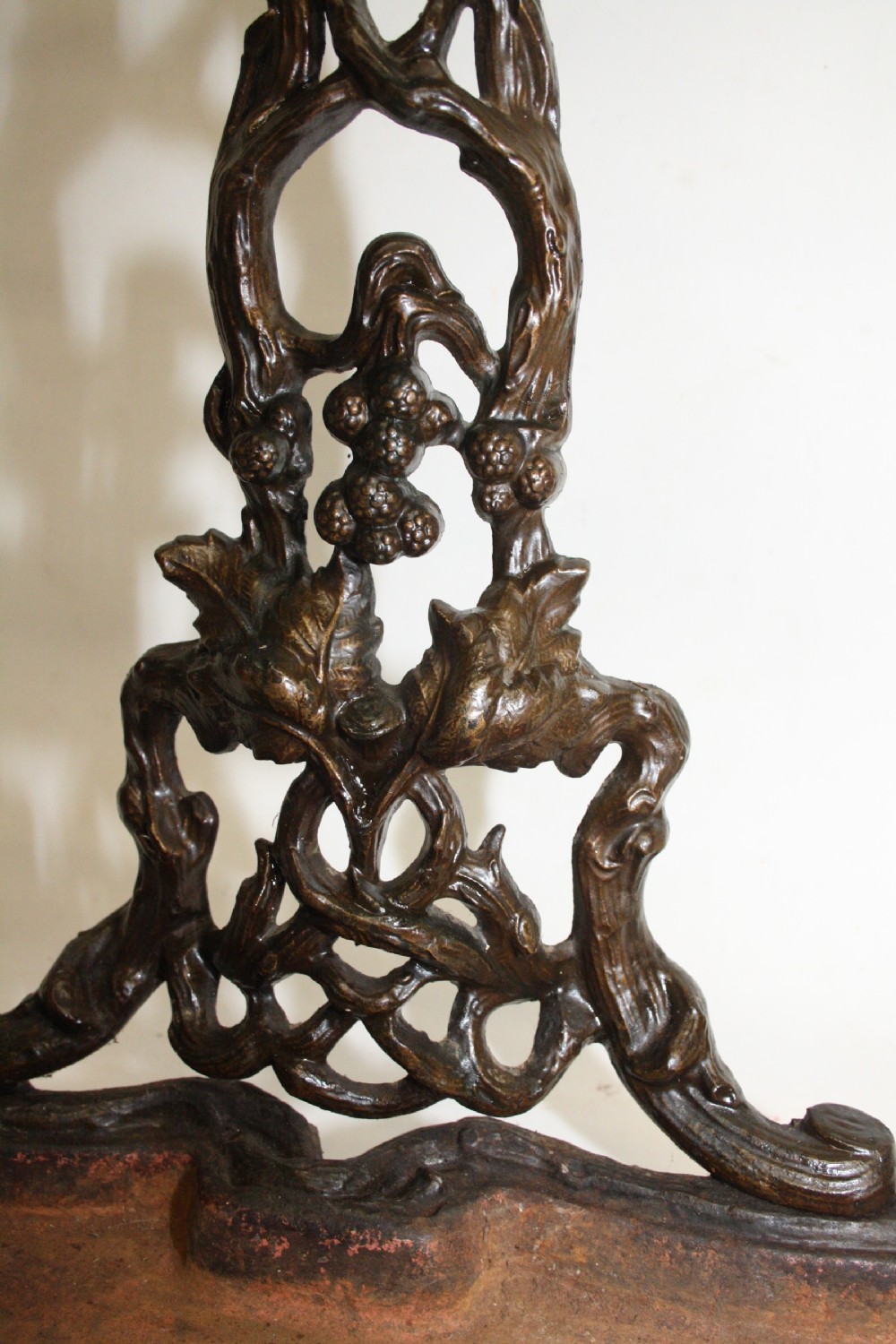 Cast iron stick stand C1880 View XIII