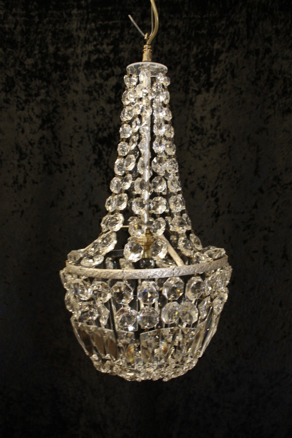 Early 20th century Bag chandelier.