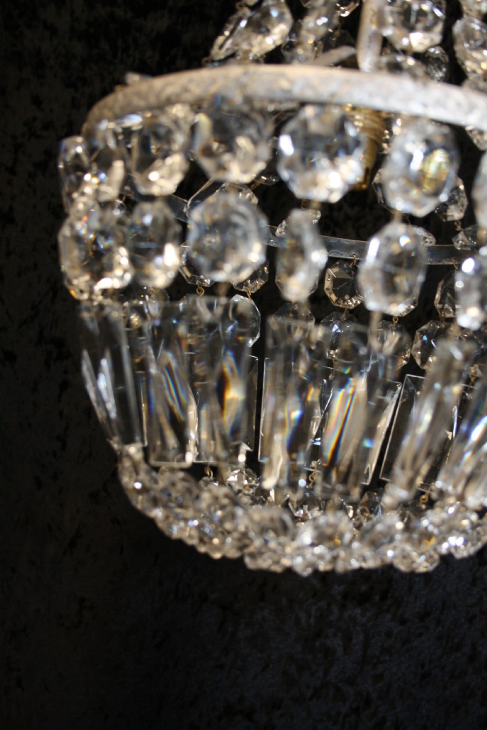 Early 20th century Bag chandelier. View VI
