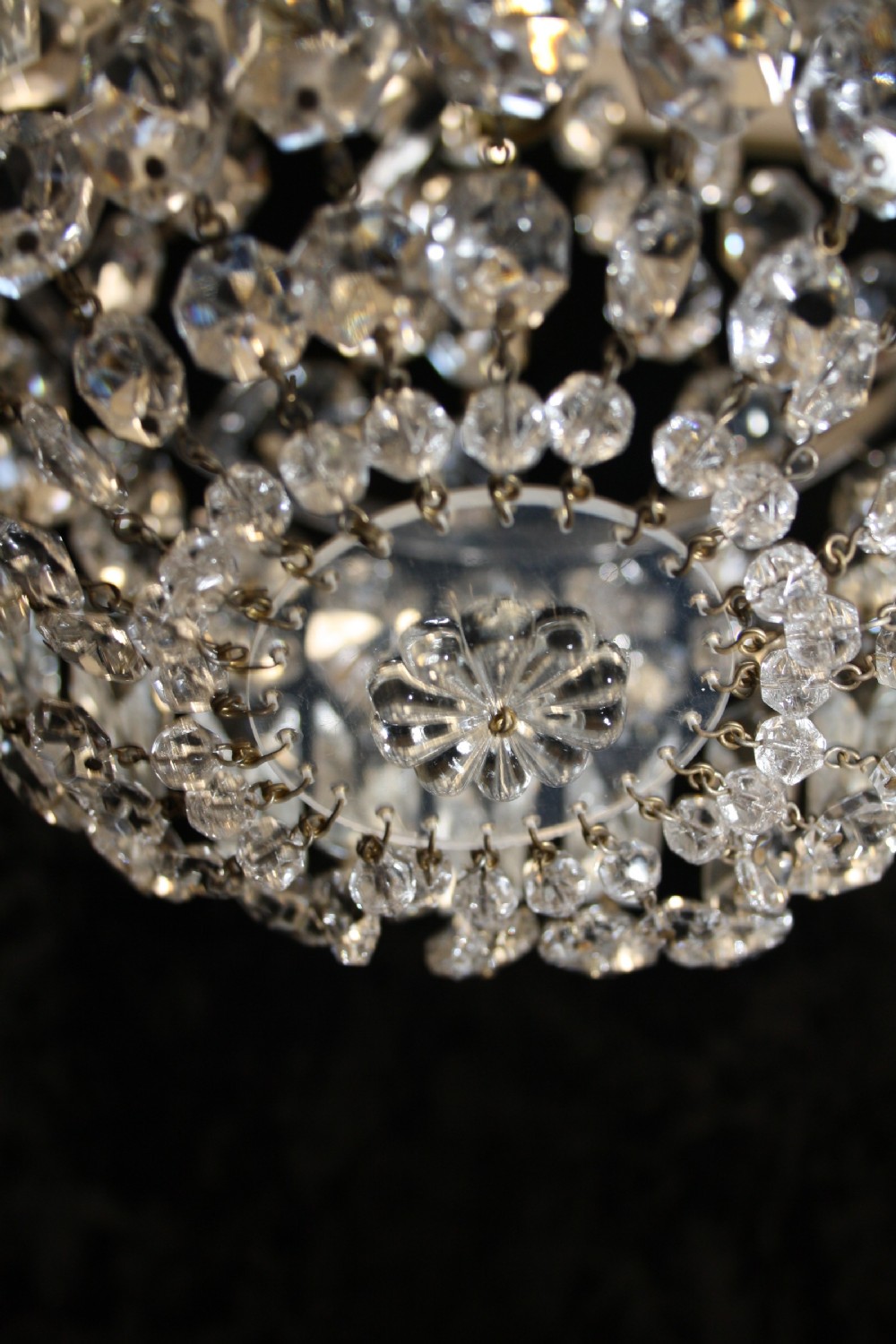 Early 20th century Bag chandelier. View VII