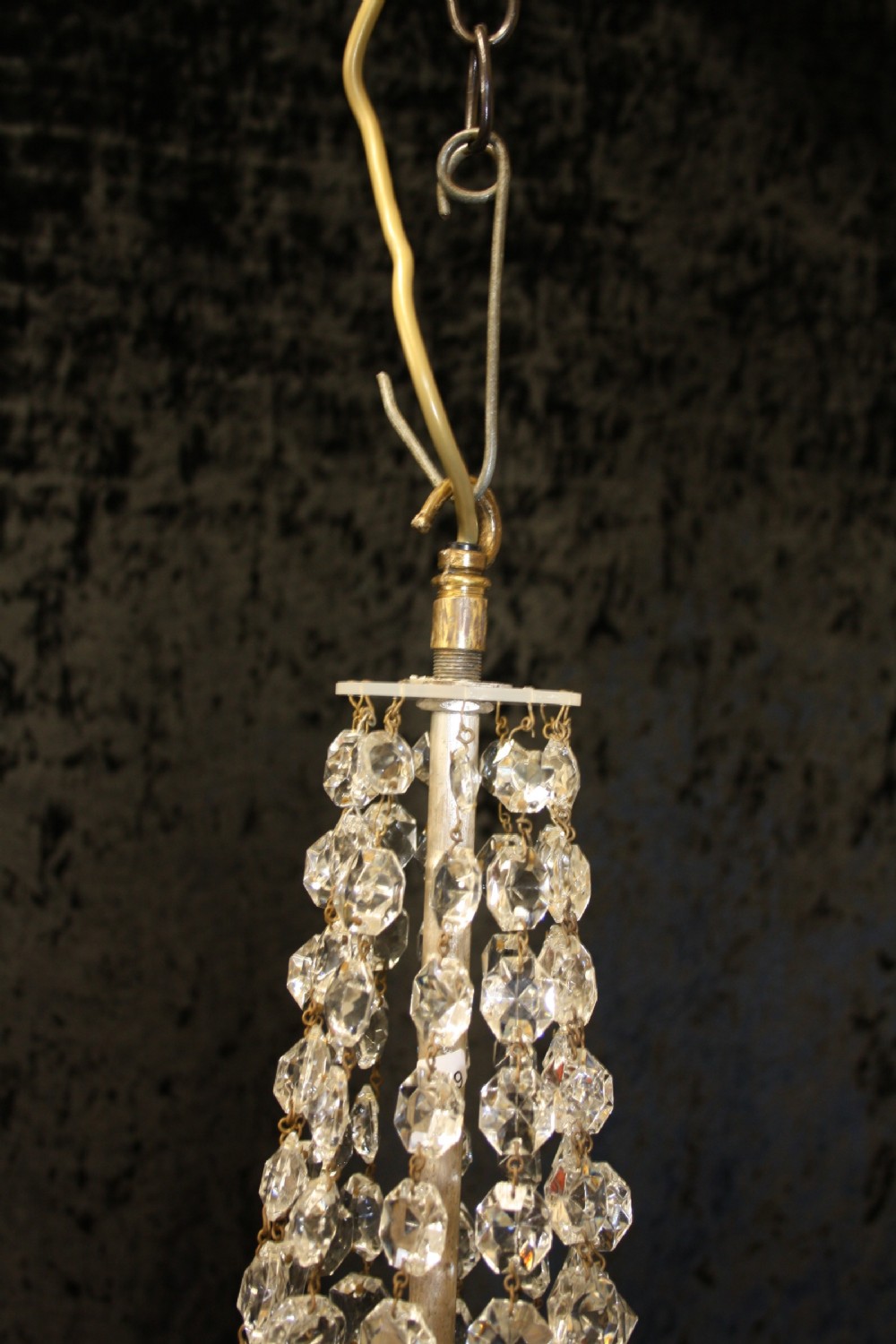 Early 20th century Bag chandelier. View VIII