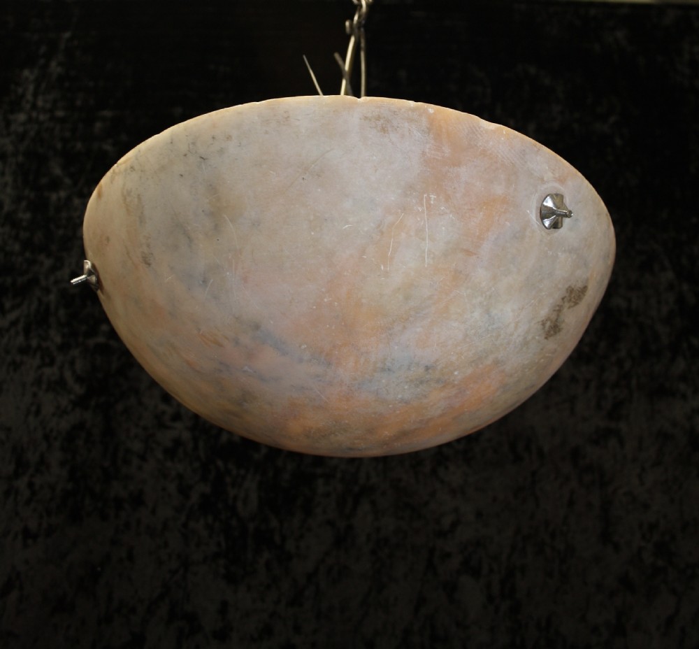 Alabaster ceiling light