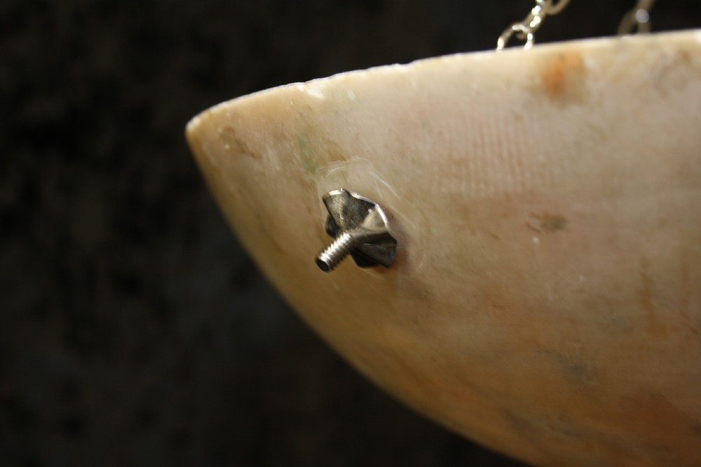 Alabaster ceiling light View IV