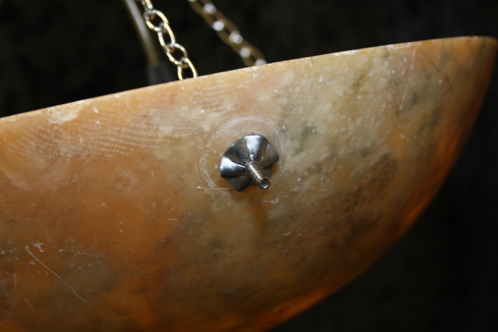 Alabaster ceiling light View VII