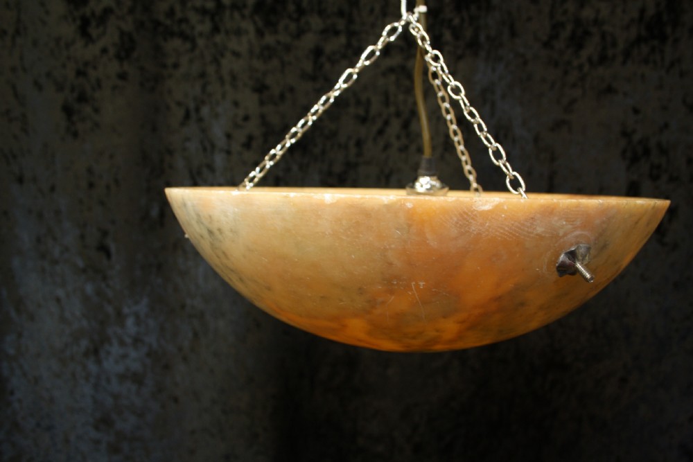 Alabaster ceiling light View IX