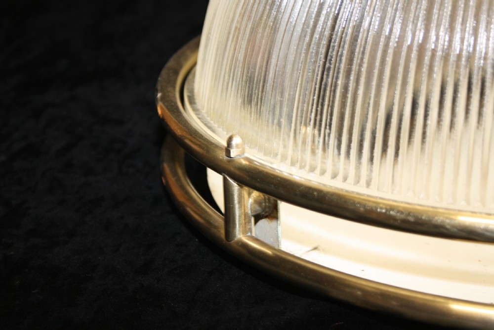 Domed glass ceiling light View IV