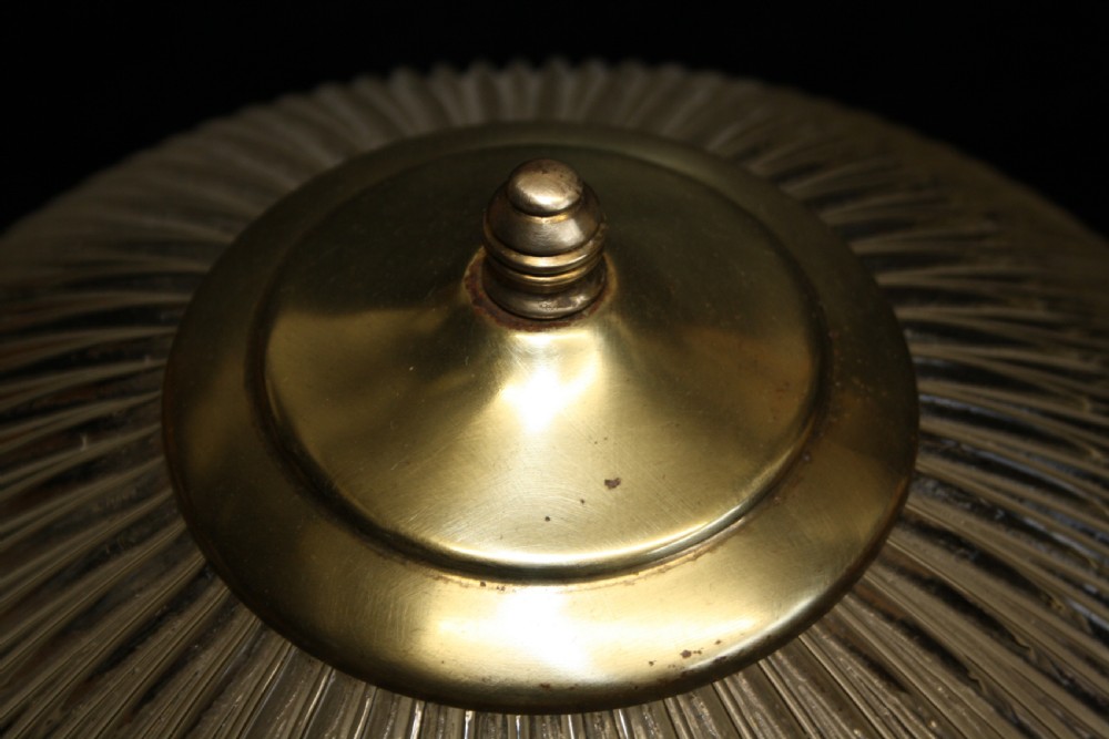 Domed glass ceiling light View V