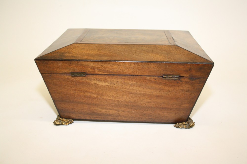 Sarcophagus shaped jewellery box circa 1820 View IV