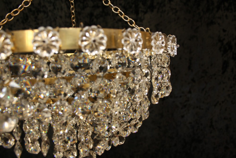 Early 20th century four tier chandelier View VIII