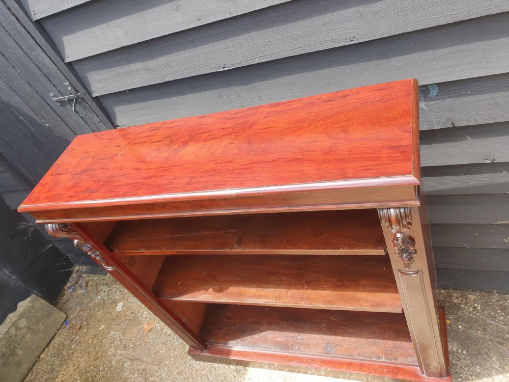 William IV book case in mahogany View II