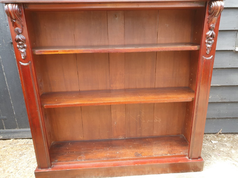 William IV book case in mahogany View III
