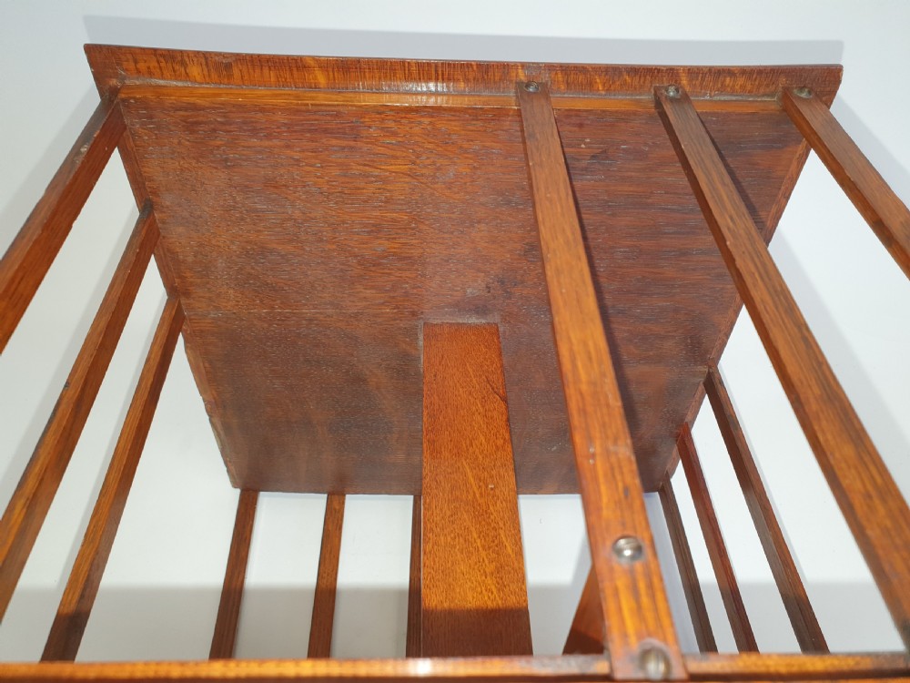 Small oak revolving bookcase
 View VI