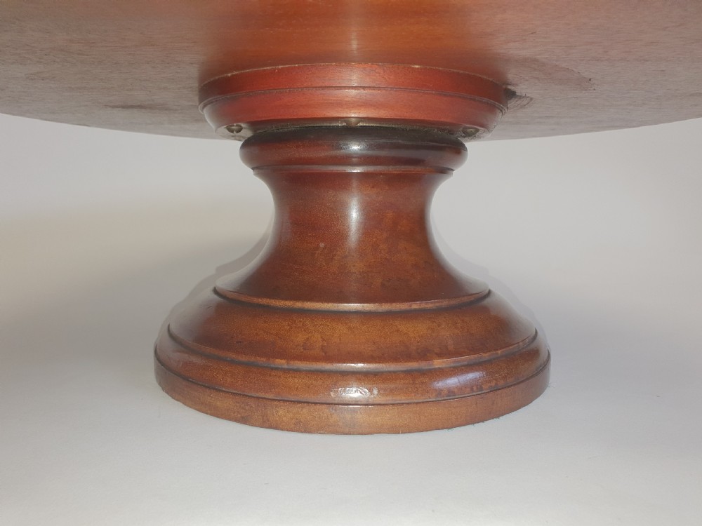 Late 19th century 'lazy susan' in mahogany View III