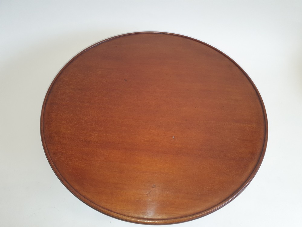 Late 19th century 'lazy susan' in mahogany View V