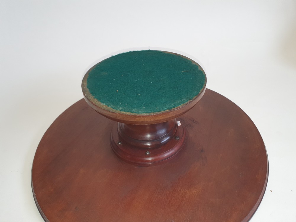 Late 19th century 'lazy susan' in mahogany View VIII