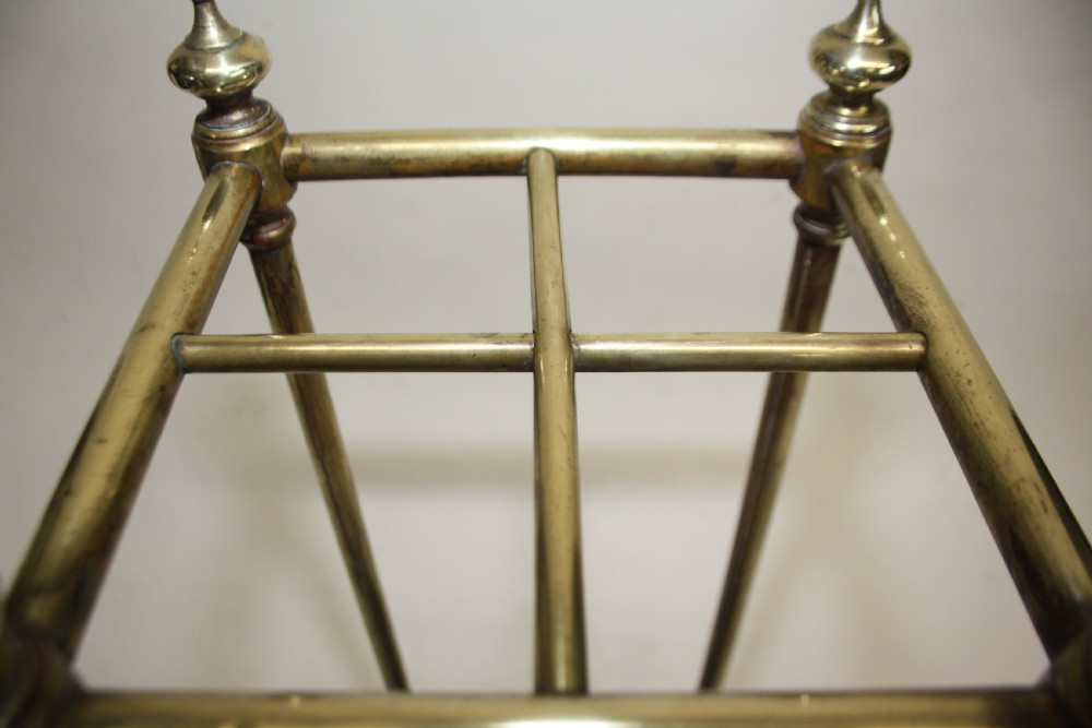 Late 19th century Small square sticks stand View IV