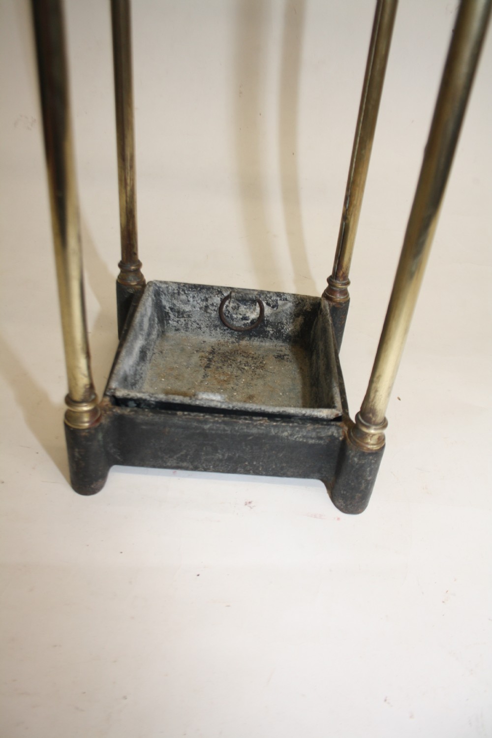 Late 19th century Small square sticks stand View V