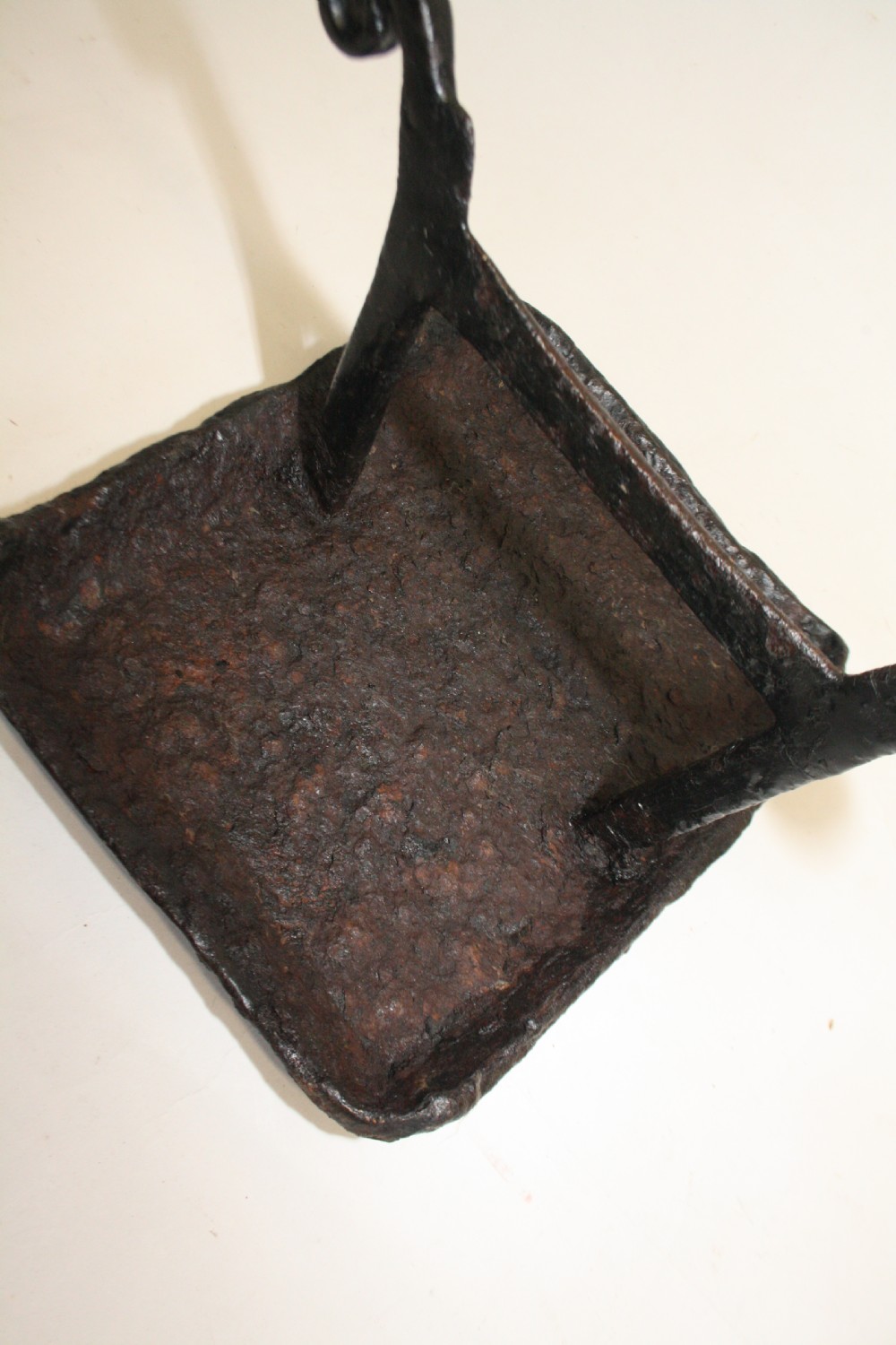 Circa 1780 wrought iron boot scraper View II