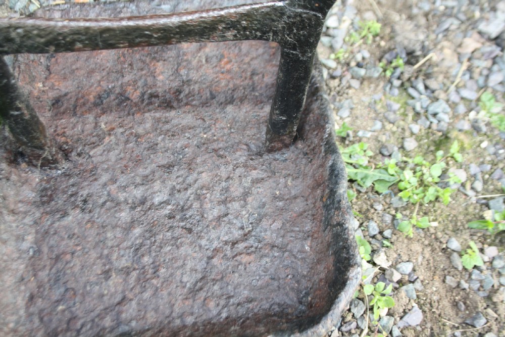 Circa 1780 wrought iron boot scraper View VI