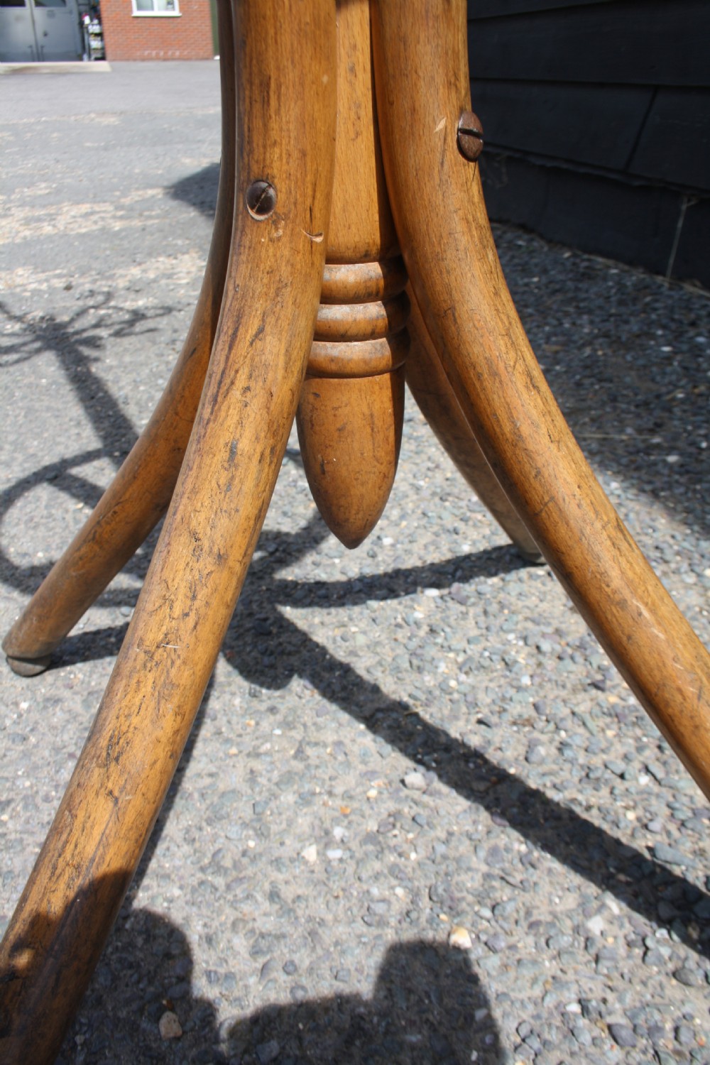 19th-century bentwood hat stand in beechwood View IV
