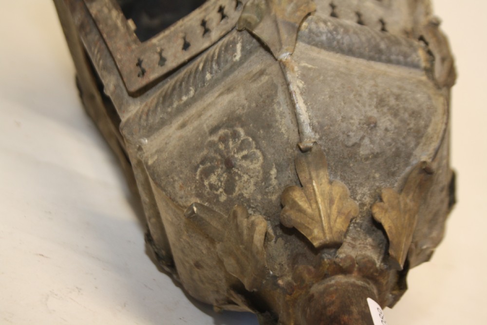 Late 19th century Italian gondola lantern View VIII