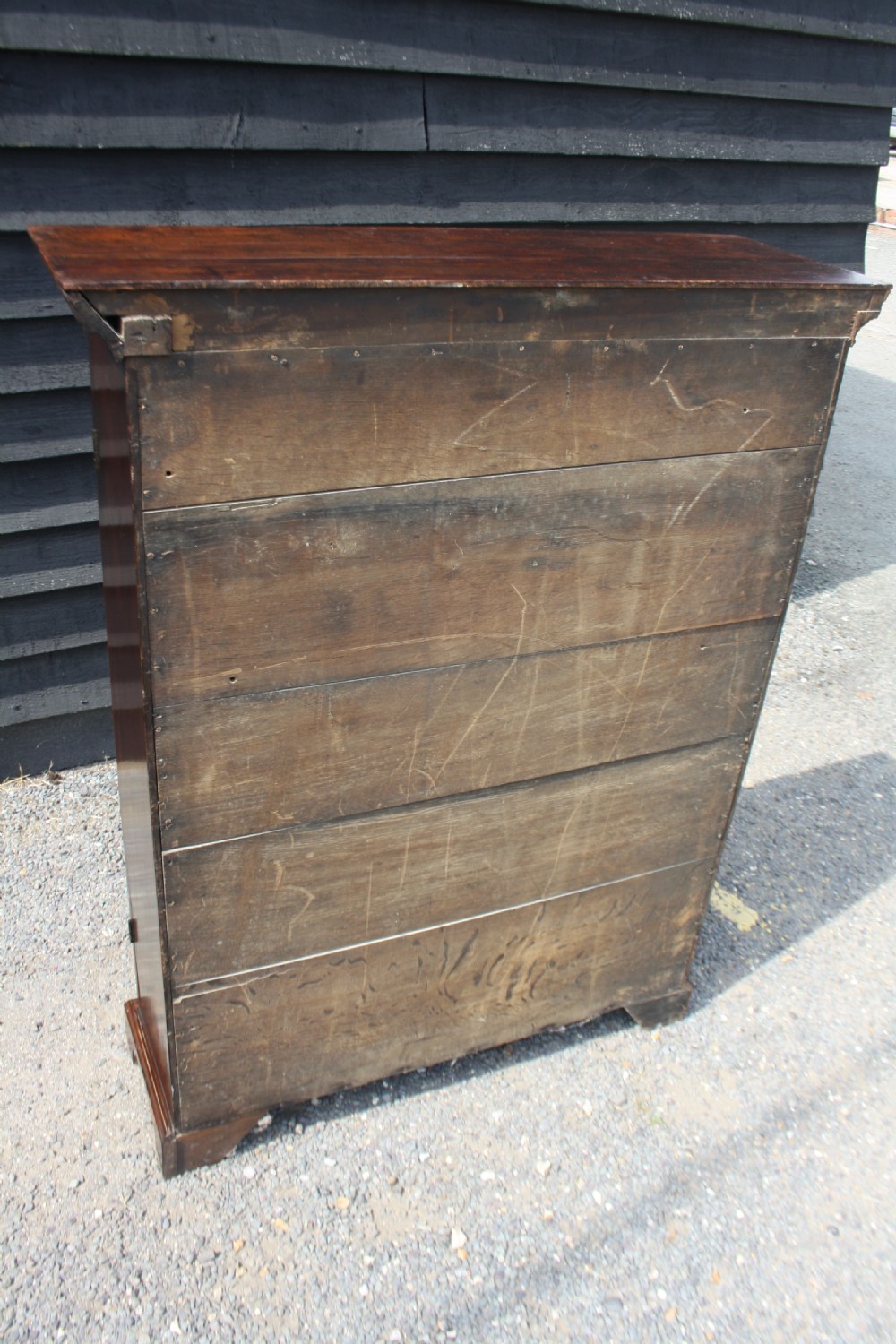George II mahogany bookcase  View IX