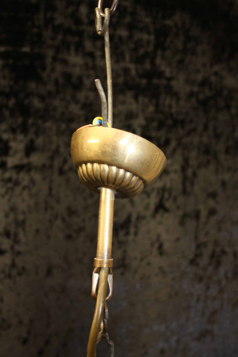 Early 20th century Round hall light View II