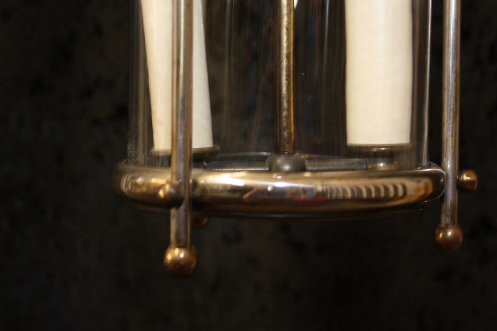 Early 20th century Round hall light View VIII