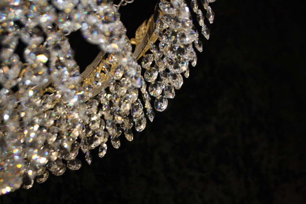 Early 20th century Five tier chandelier View VII