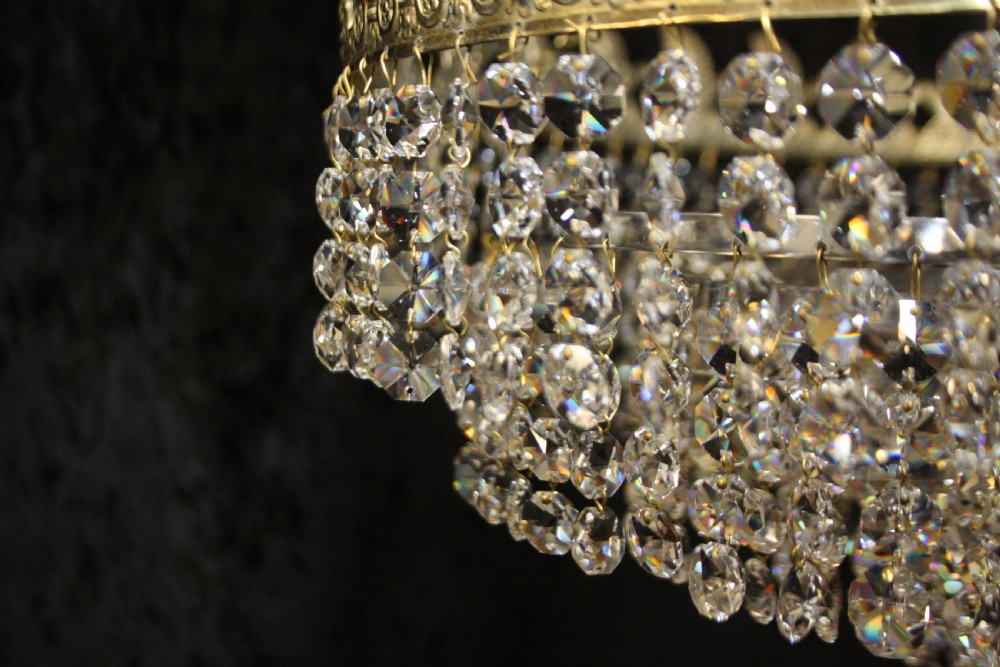 Early 20th century Five tier chandelier View IX
