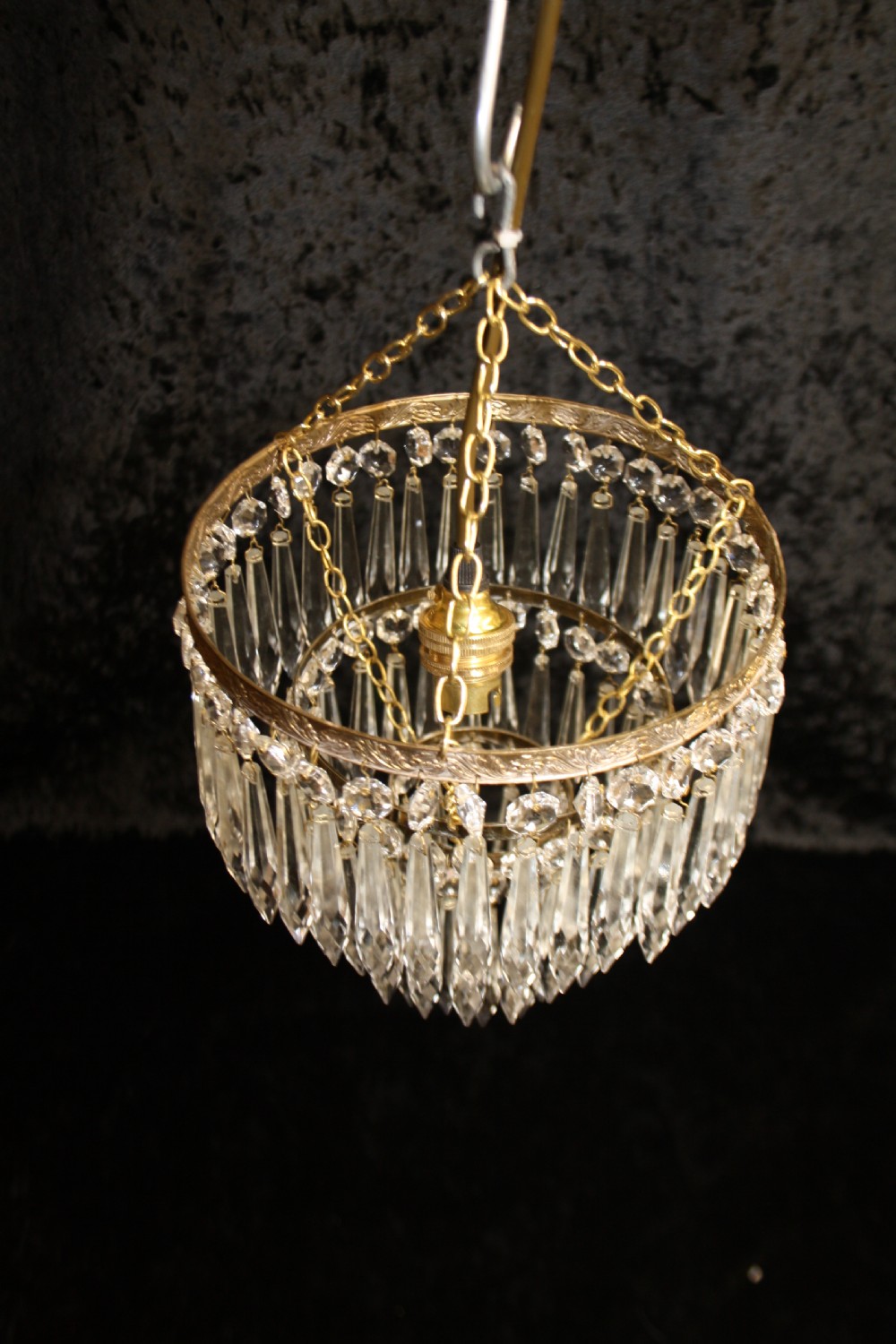 Early 20th century spike chandelier View III