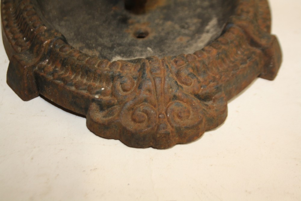 Early 20th century boot scraper View III