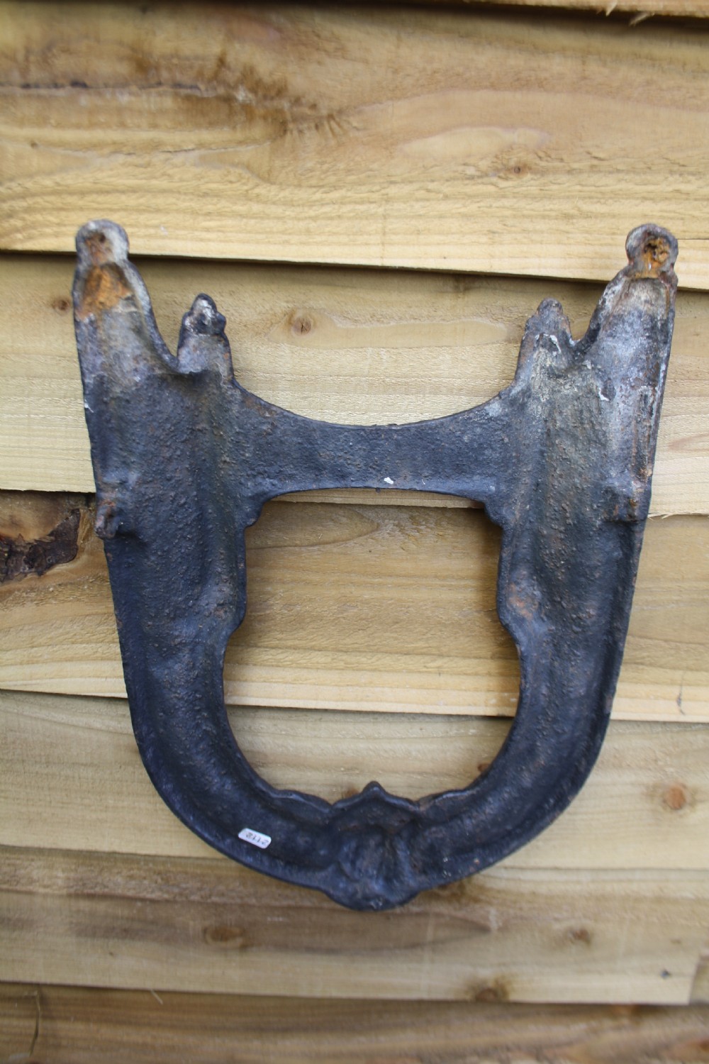One-sided boot scraper View VII