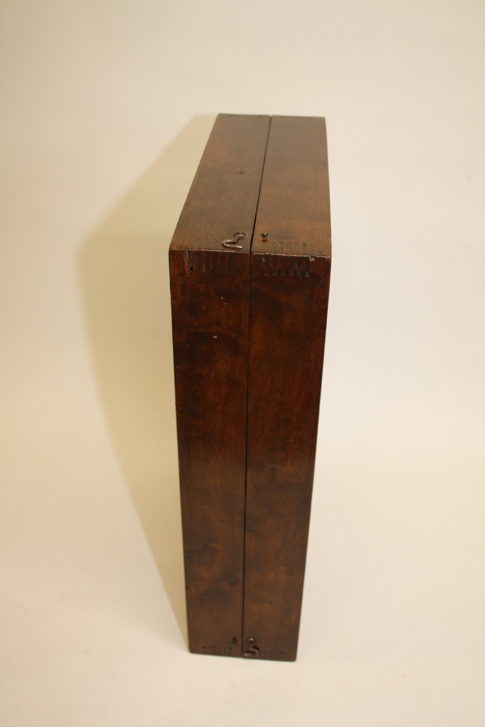 Early C20th folding chessboard Backgammon View VII