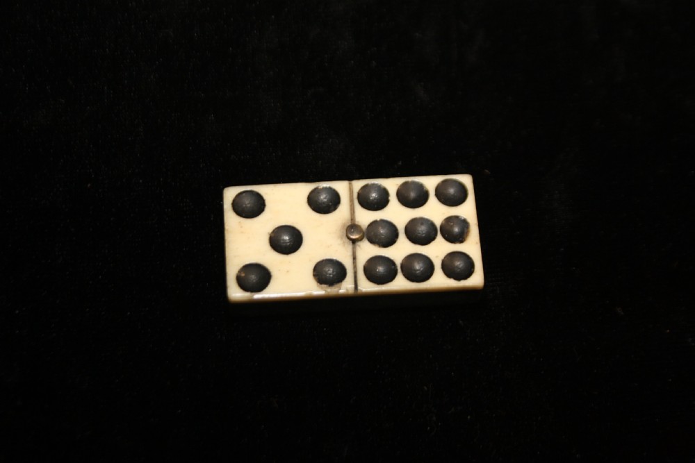 First half of the 20th century dominoes set View VII