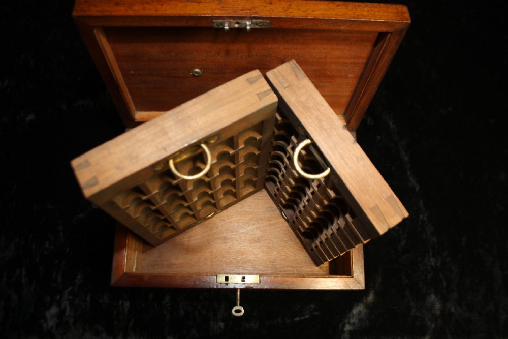 Late Georgian sovereign box C1810 View V