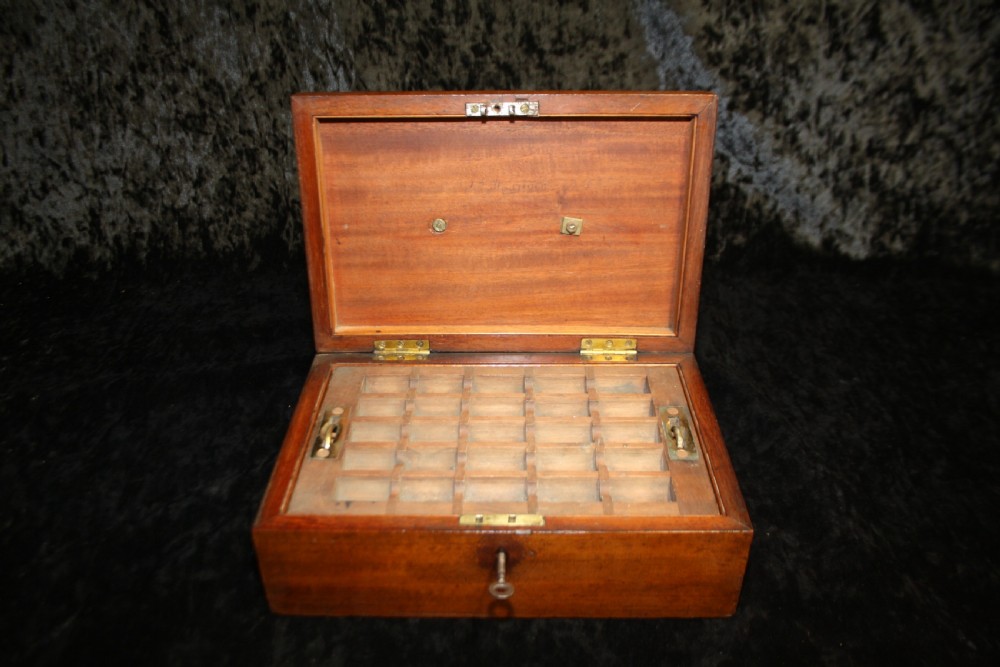 Late Georgian sovereign box C1810 View X