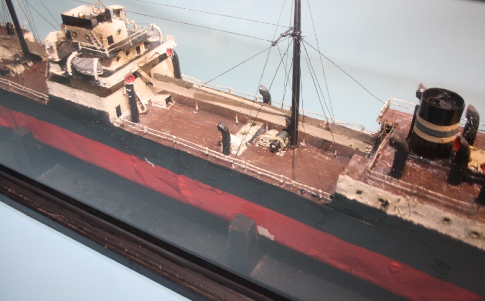 First half of the 20th century Scratch built tanker View VIII