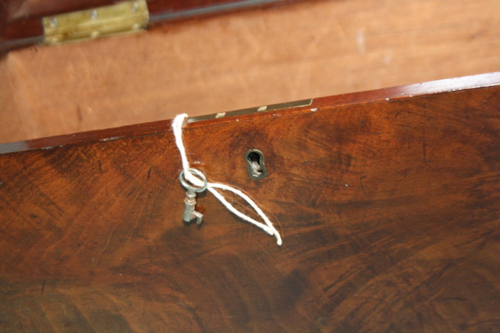 
Late 19th century flame mahogany  Jewellery box View IX