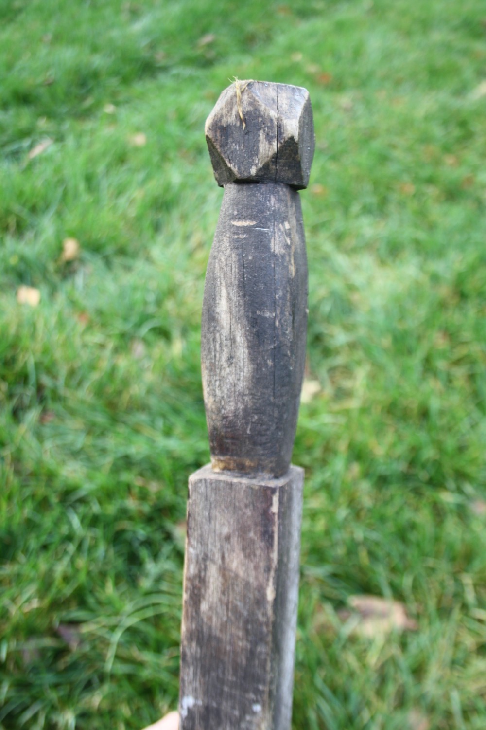 Boat object in wood, brass and copper View IX