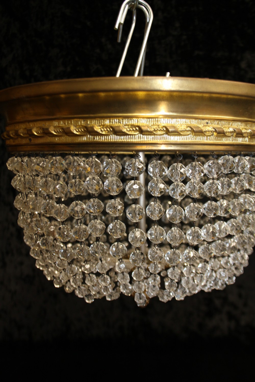 Early 20th century French bag chandelier View VIII