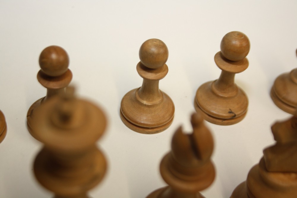 Early 20th century chess set View VI