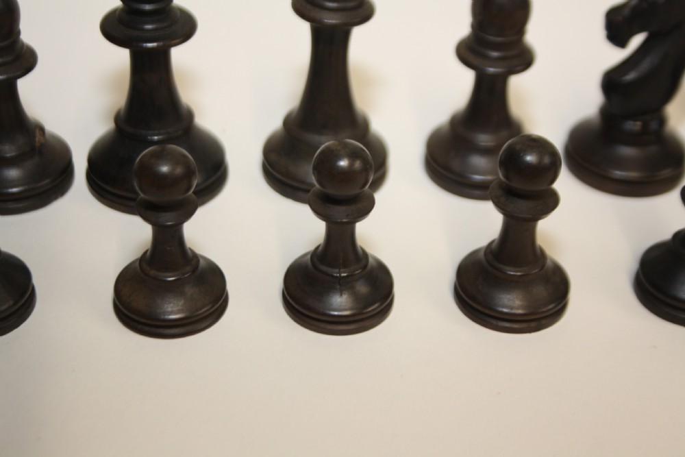 Early 20th century chess set View VII