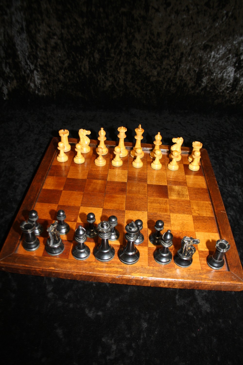 Early 20th century chess board View X
