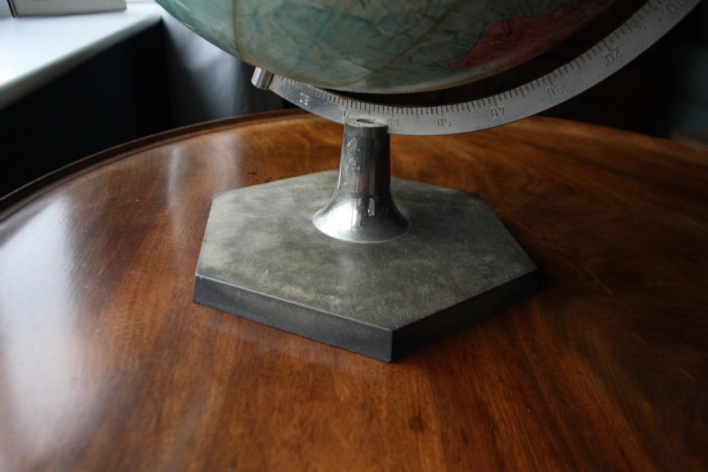 Early 20th century Globe with bakelite base View X