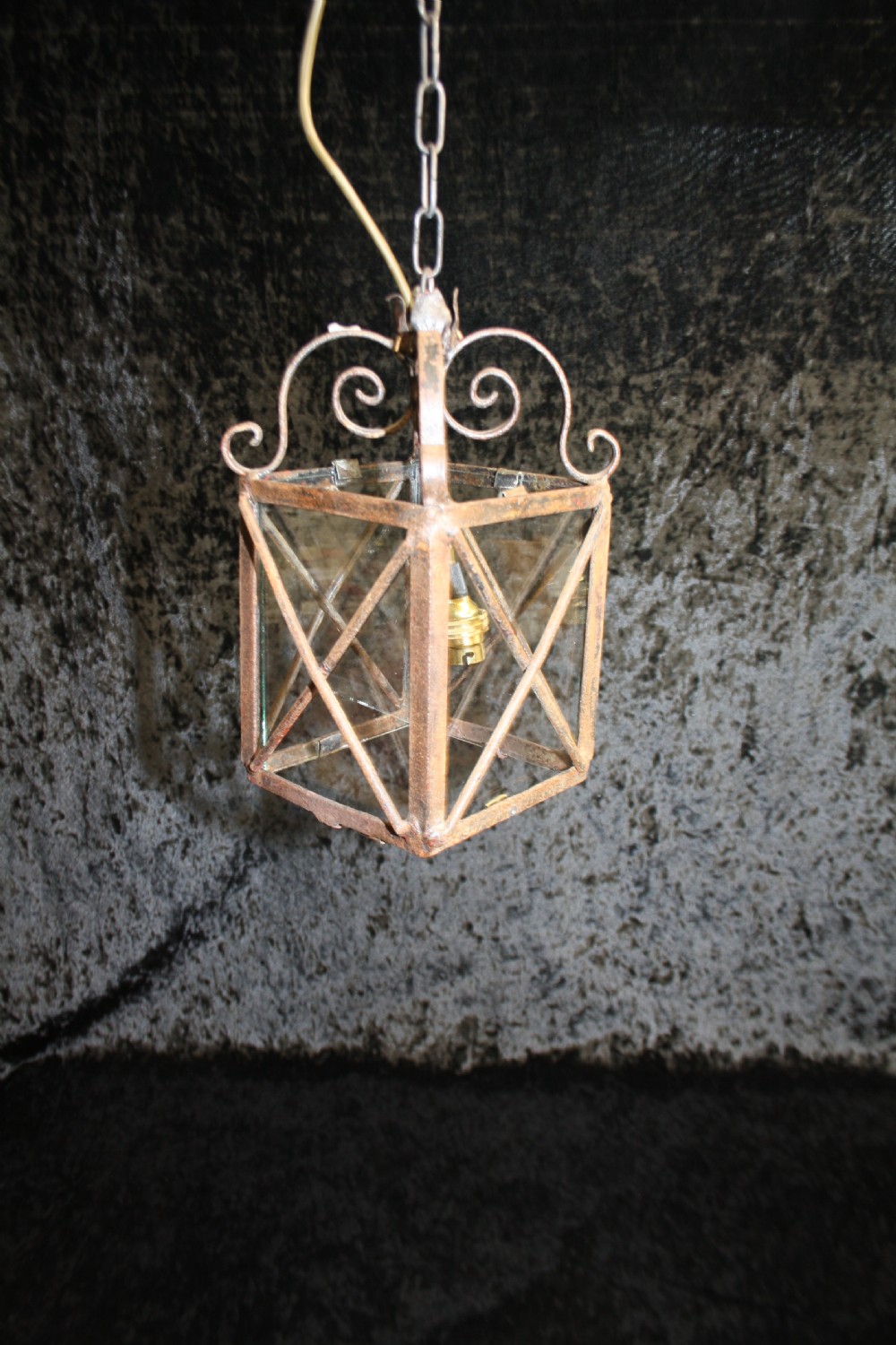 Early 20th century metal lantern
