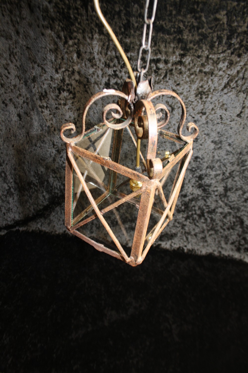 Early 20th century metal lantern View II