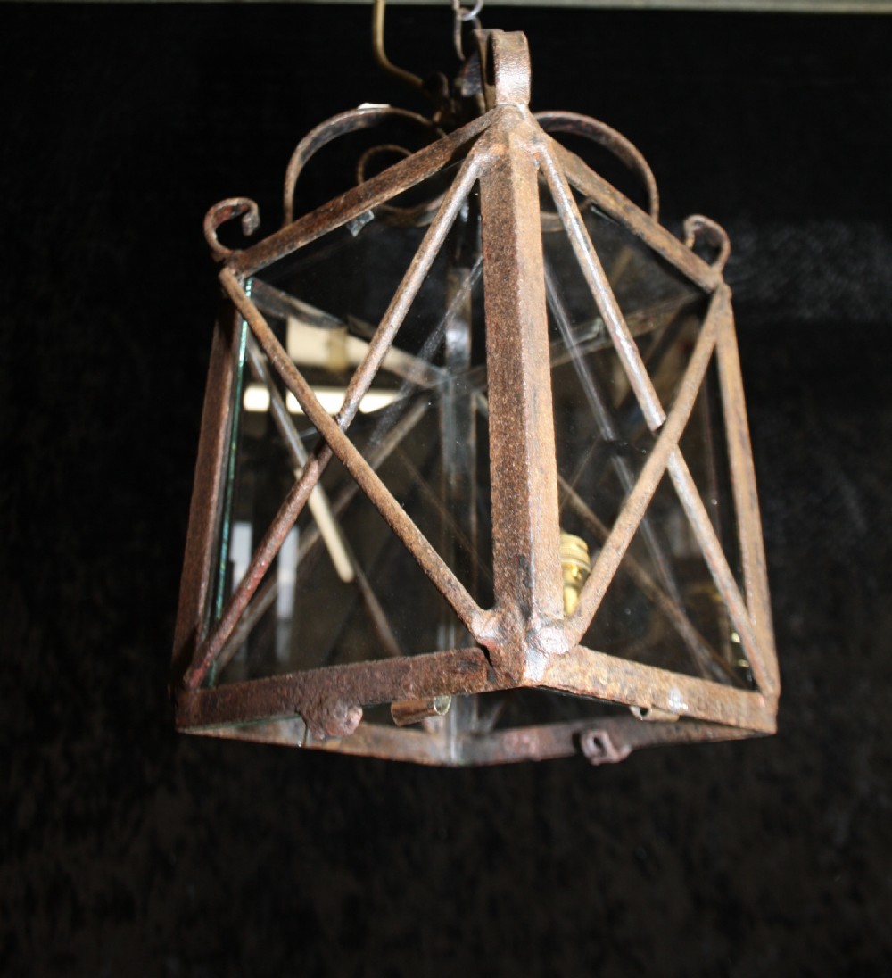 Early 20th century metal lantern View III