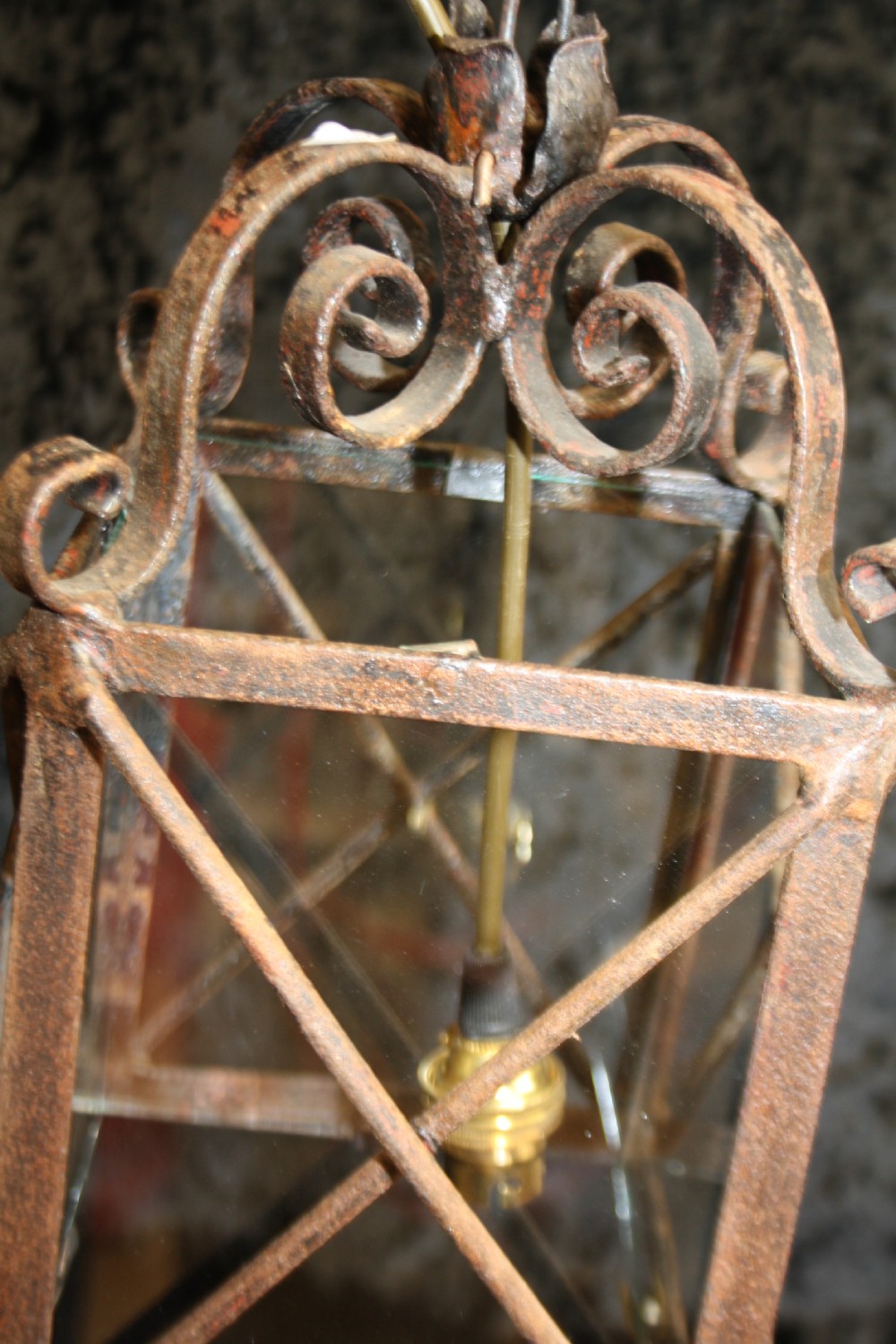 Early 20th century metal lantern View VI